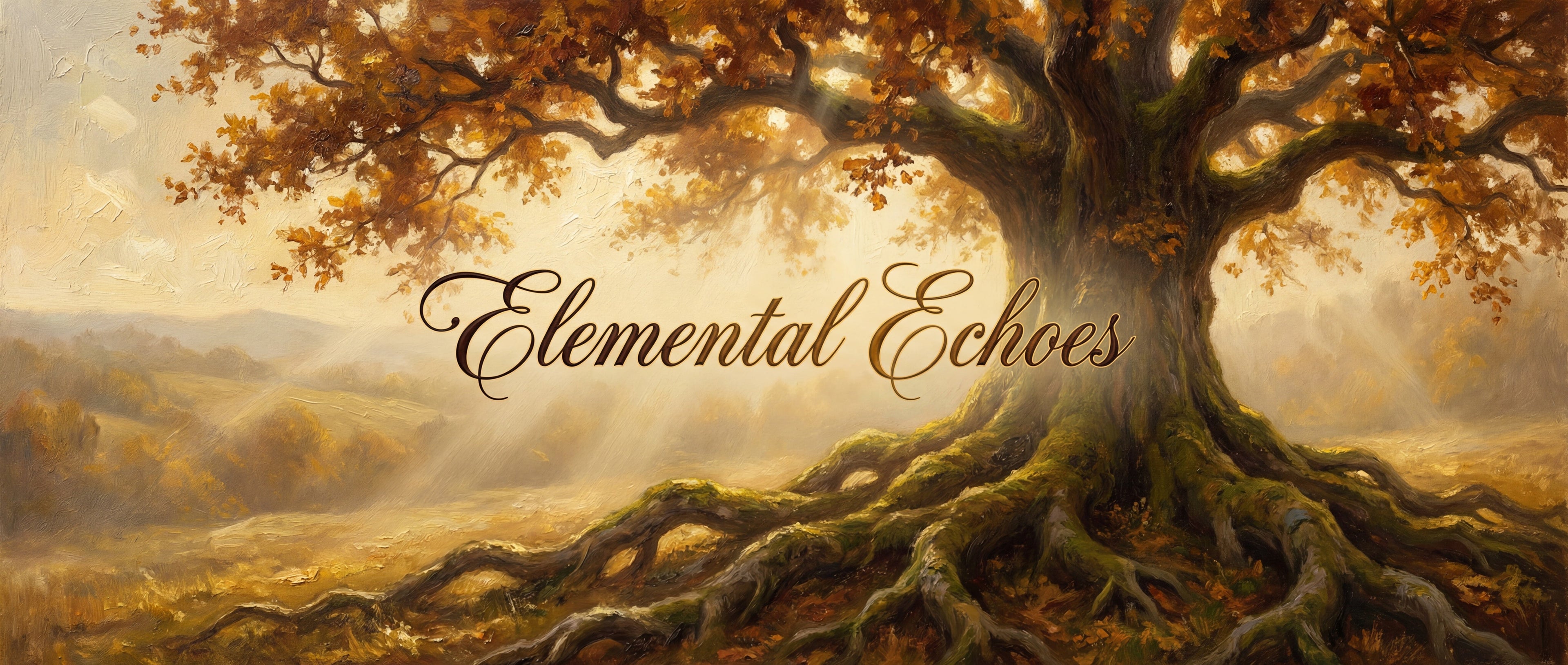 Elemental Echoes Collection Archetypal Symbolic Art