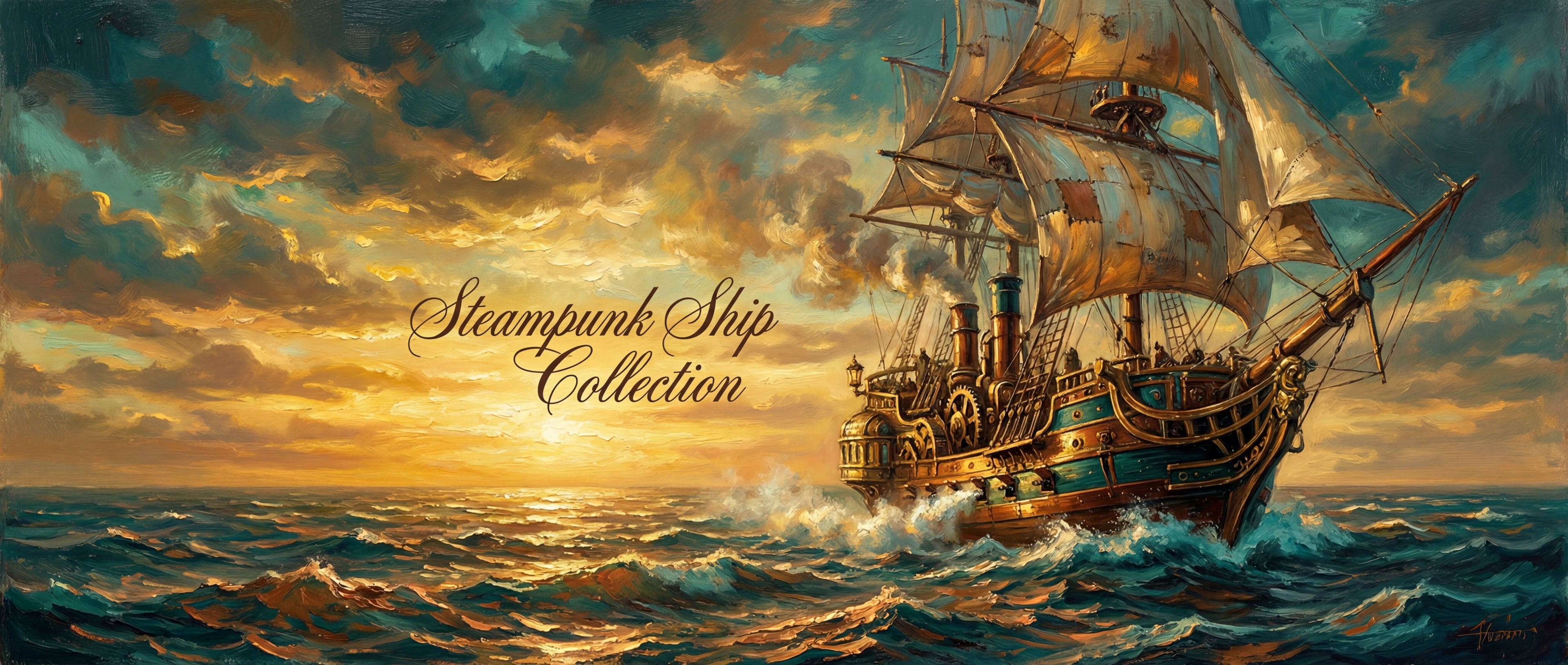 Steampunk Ship Collection