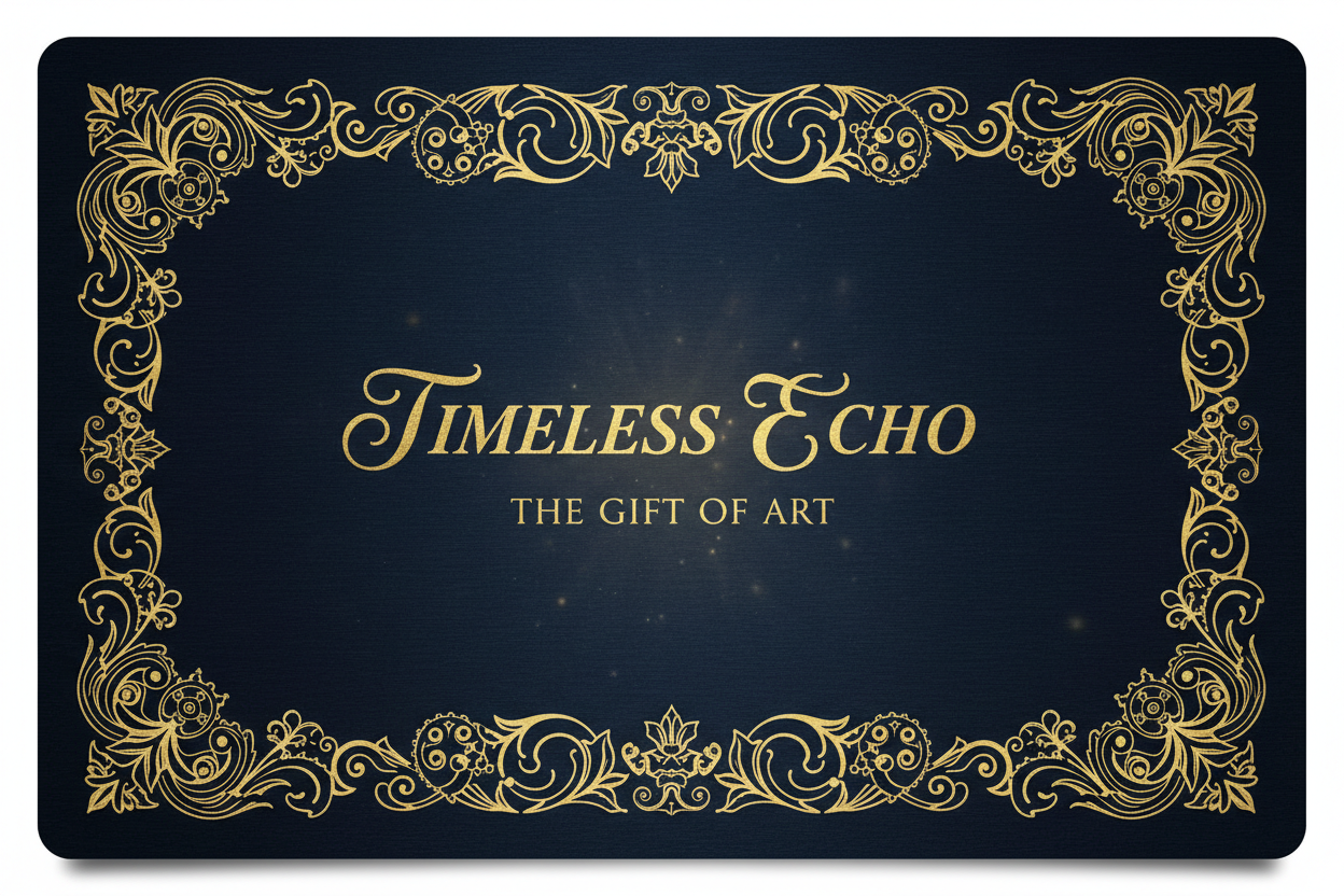 Timeless Echo Gift Card — Wall Art Gift